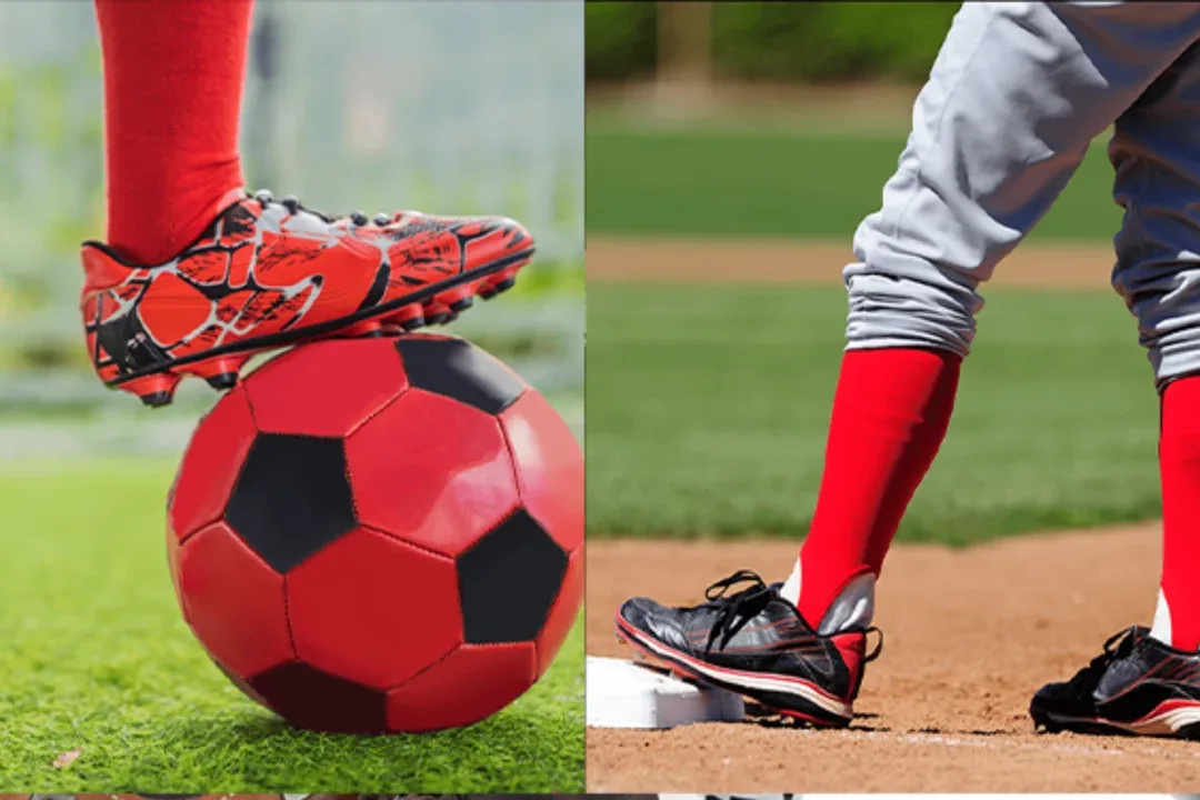 football cleats vs baseball