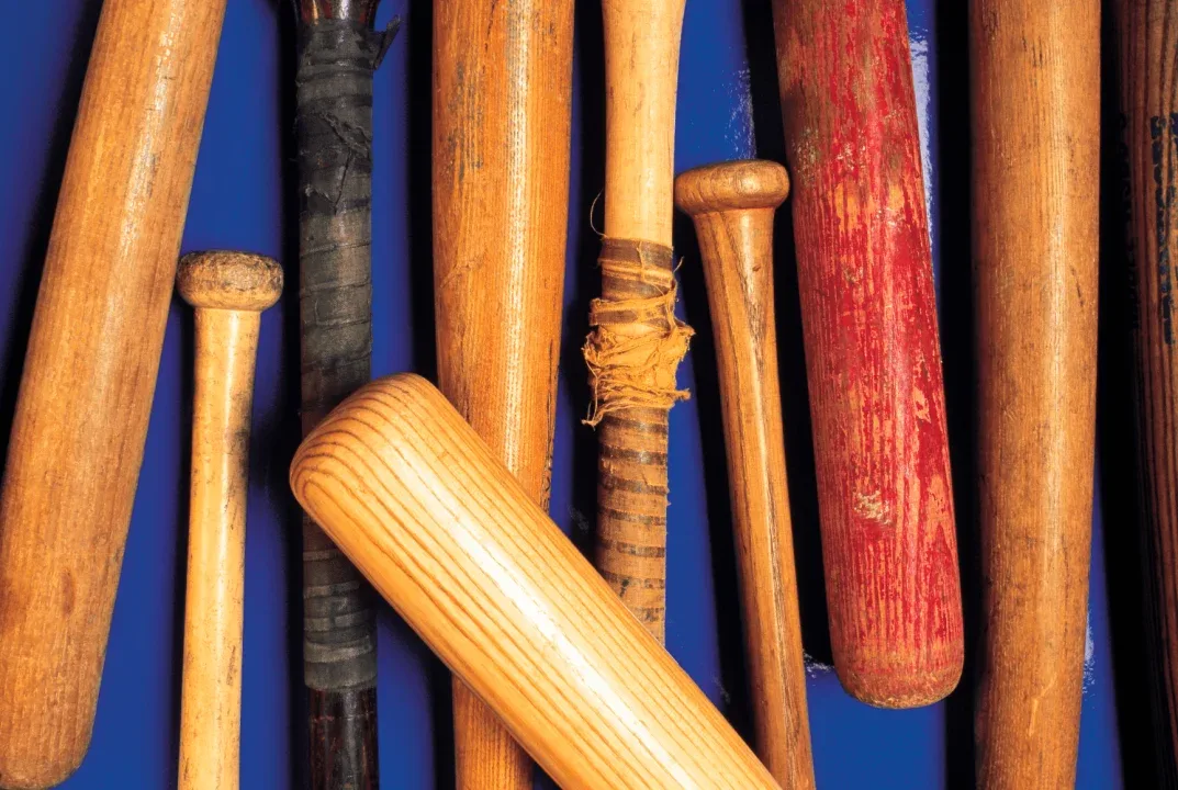 wood used in baseball bats