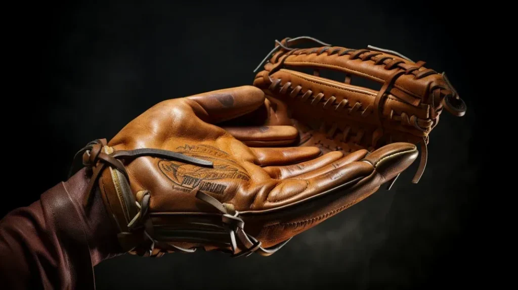baseball gloves first base